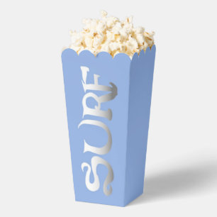 Surf blue vertical popcorn boxes