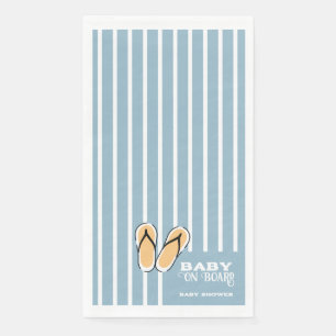 Surf Board Baby Shower Custom - Gender Neutral Napkin
