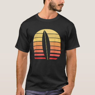 Surf Board Retro Tropal Summer T-Shirt