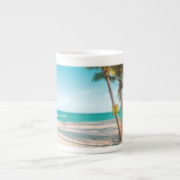 Surf boards on beach throw pillow