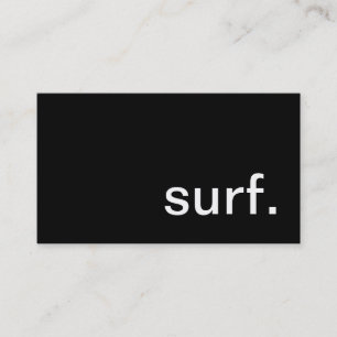 surf. business card