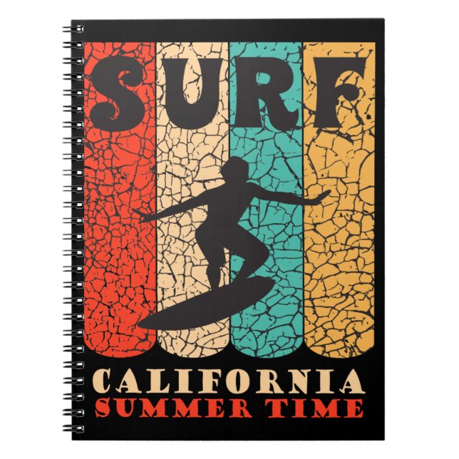 Surf California Notebook (Front)