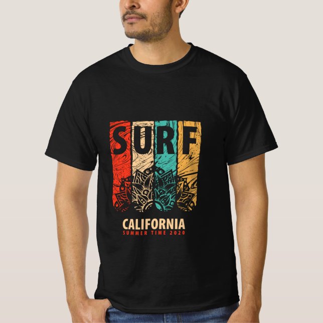surf California T-Shirt (Front)
