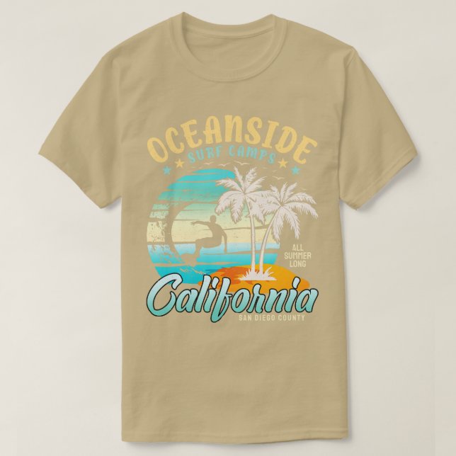 Surf Camps 3 T-Shirt (Design Front)