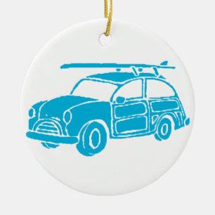 Surf car ornament