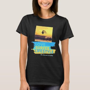 Surf Culture Windsurfer Design Premium T-Shirt