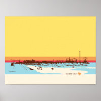 Surf Days - Galveston Island, Pleasure Pier