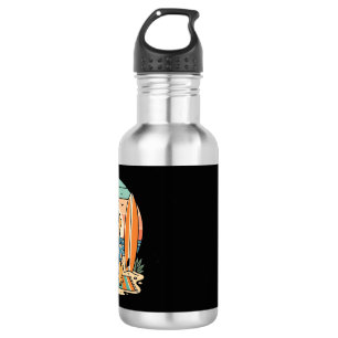 Surf Dog Retro Beach Summer 532 Ml Water Bottle
