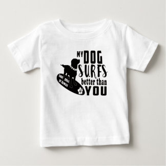 Surf Dogs Hawaii Gauntlet Baby Tee Shirt