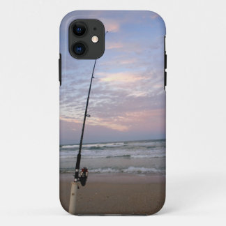 Surf Fishing Beach Scene iPhone 11 Case