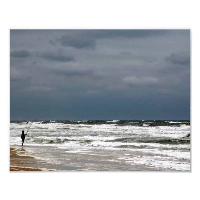 Surf Fishing Photo Print (Front)