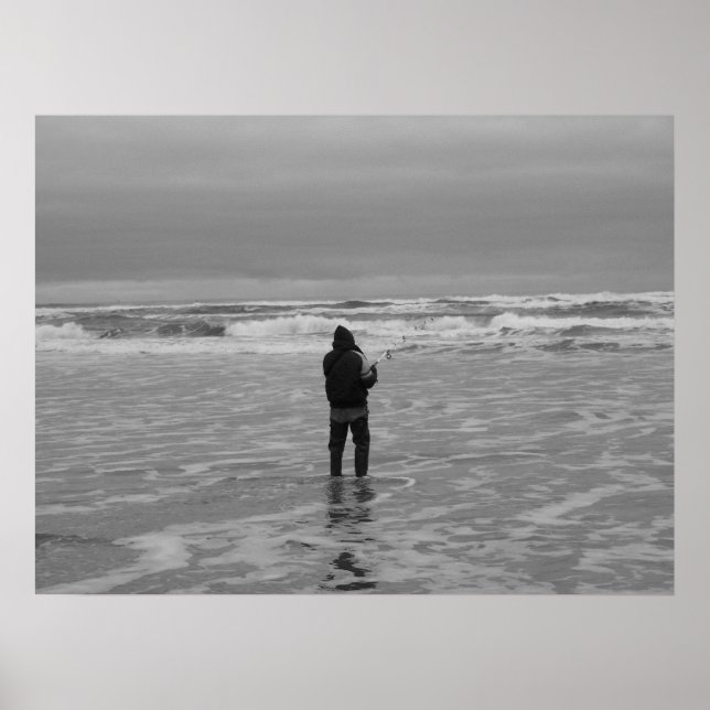 Surf Fishing Poster (Front)