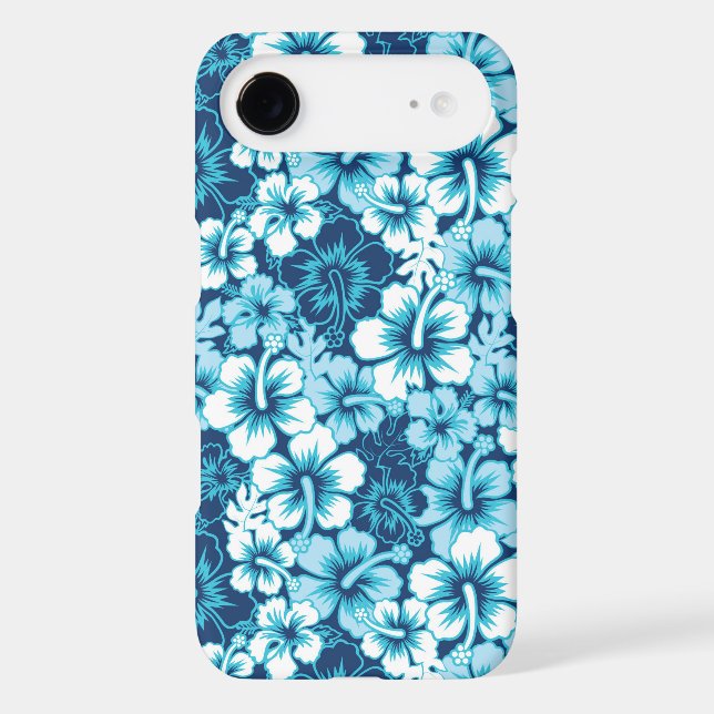 Surf Floral Hibiscus Pattern Case-Mate iPhone Case (Back)