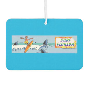 Surf Florida car air freshener