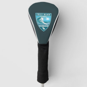 Surf Folly Beach South Carolina Golf Head Cover