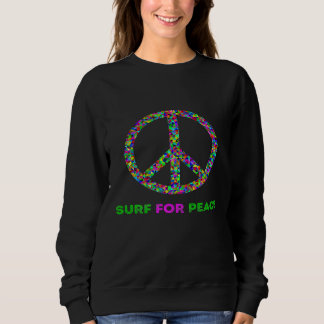 Surf For Peace Premium Sweatshirt