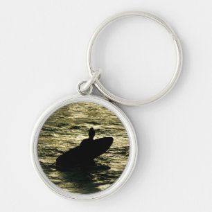 Surf Golden Hour - Keychaine Key Ring