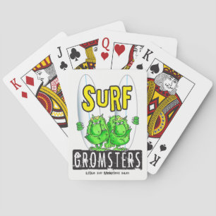 Surf Gromsters Playing Cards