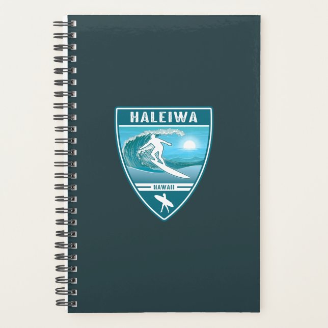 Surf Haleiwa Hawaii Planner (Front)