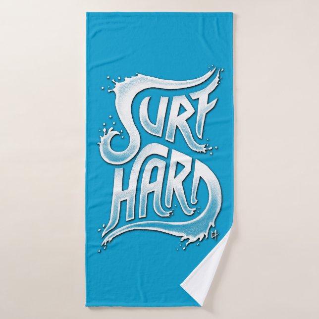 Surf Hard Bath Towel (Bath Towel)