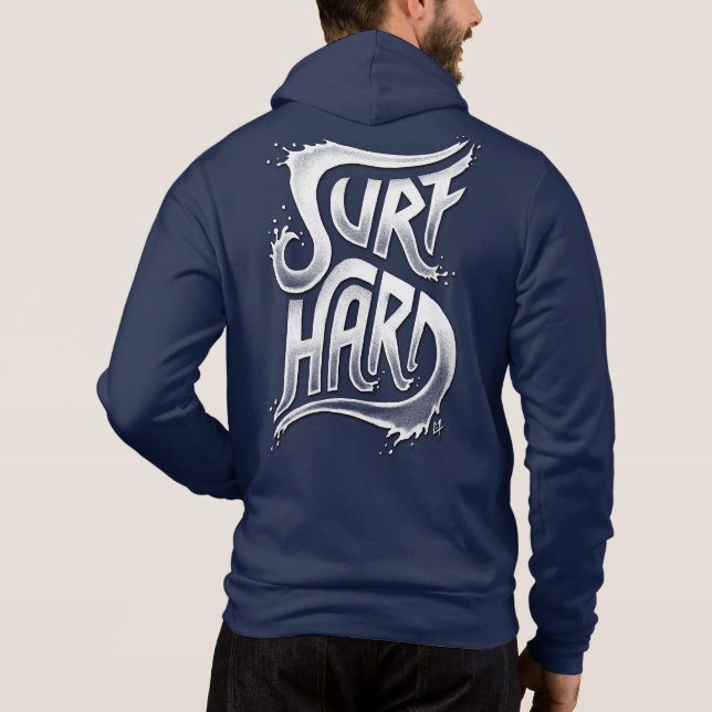 Surf Hard Hoodie (Back)