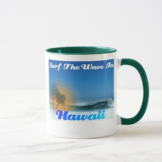 Surf Hawaii Mug (Right)