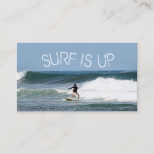 Surf is up business card