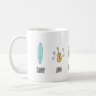 Surf Jam Live in a Van Coffee Mug