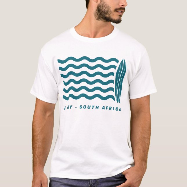 Surf Jeffreys Bay South Africa T-Shirt (Front)