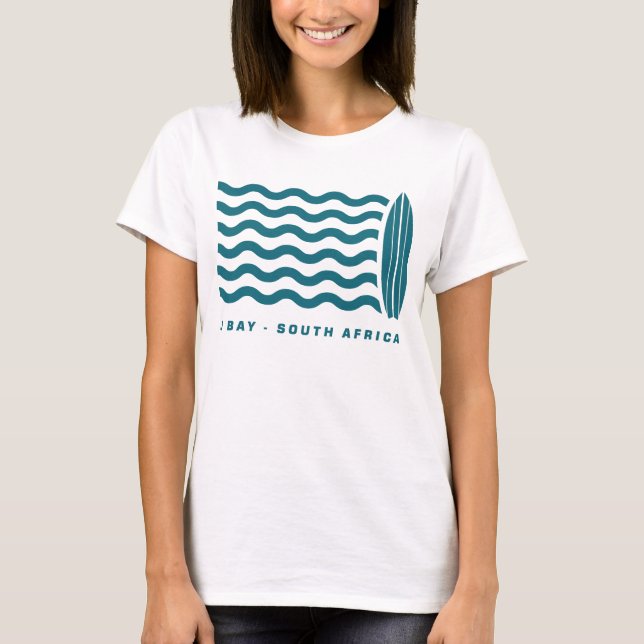 Surf Jeffreys Bay South Africa T-Shirt (Front)