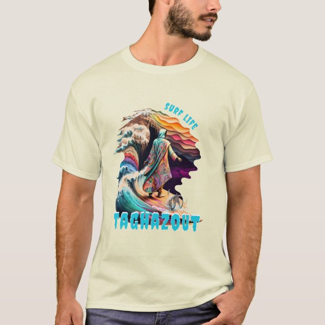 Surf Life - morocco design  T-Shirt (Front)