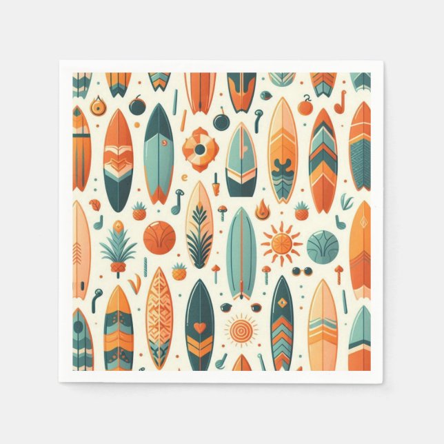 Surf Life Napkin (Front)