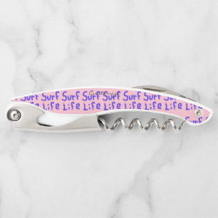 surf life spray-painted blue  any colour corkscrew