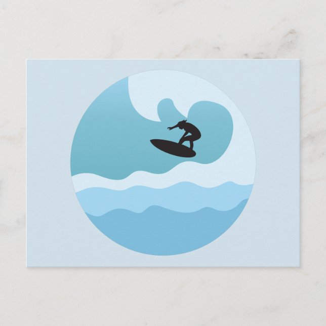 SURF LOVER POSTCARD (Front)