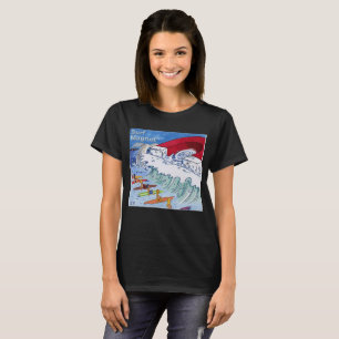 Surf Magnet women black T-shirt
