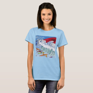Surf Magnet women blue T-shirt