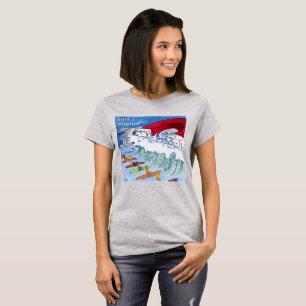 Surf Magnet women grey T-shirt