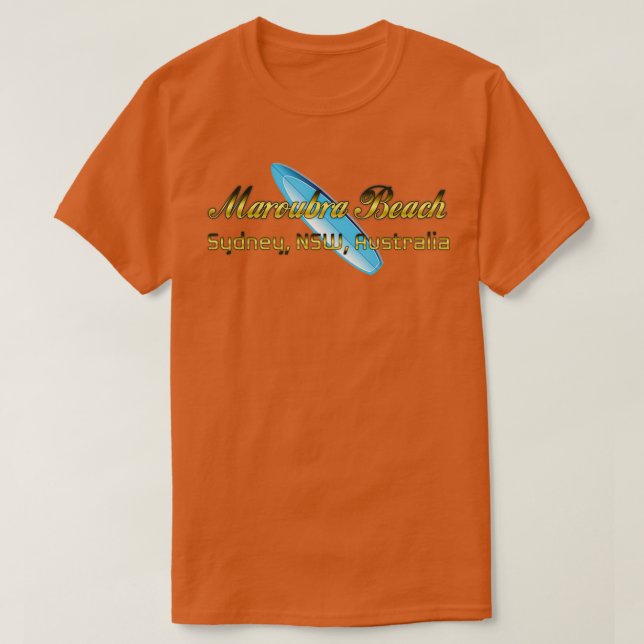 Surf Maroubra T-Shirt (Design Front)