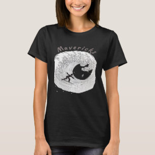 Surf Mavericks California Big Wave Surfing T-Shirt