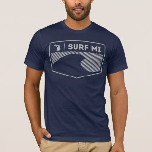 Surf MI American Apparel Michigan T-Shirt