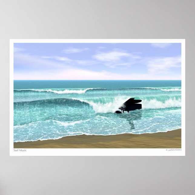 Surf Music Poster (Front)