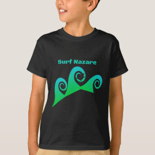 Surf Nazare Surfing Portugal Beaches T-Shirt