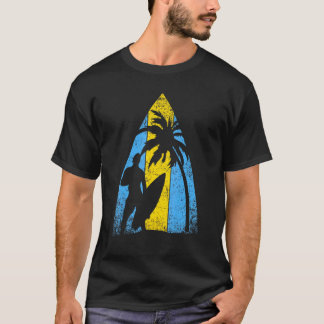 Surf Ocean Water Sport Surfer Surfboard Tropical S T-Shirt