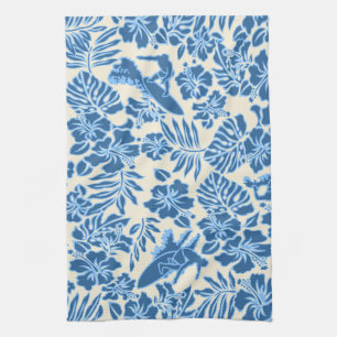 Surf Pareau Hawaiian Kitchen Towel