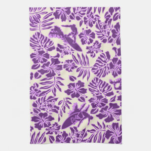 Surf Pareau Hawaiian Kitchen Towel