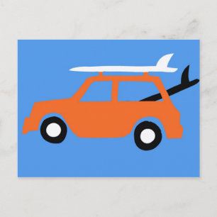 surf postcard