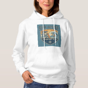 Surf Rescue Lifeguard Patrol Est 1950 Hoodie