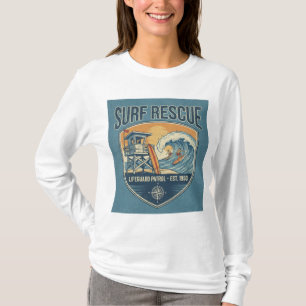 Surf Rescue Lifeguard Patrol Est 1950 T-Shirt