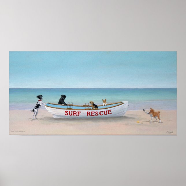 Surf Rescue Poster (Front)