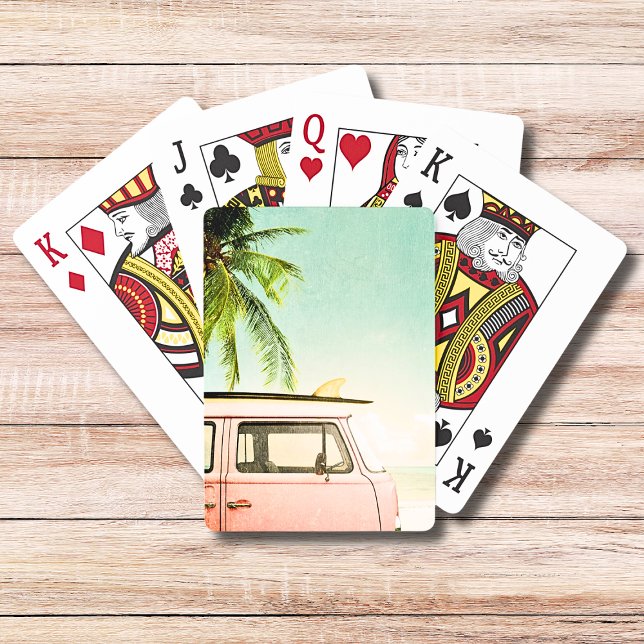 Surf Retro | Beach Playing Cards (Creator Uploaded)